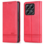 AZNS For Xiaomi 14T Case Cowhide Texture PU Leather Wallet Phone Cover