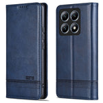 AZNS For Xiaomi 14T Case Cowhide Texture PU Leather Wallet Phone Cover