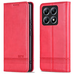 AZNS For Xiaomi 14T Pro Case Cowhide Texture PU Leather Wallet Phone Cover