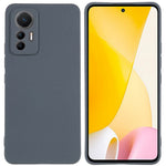 For Xiaomi 12 Lite 5G Double-Sided Matte Soft TPU Phone Cover Anti-fingerprint Anti-scratch Back Case