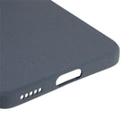 For Xiaomi 12 Lite 5G Double-Sided Matte Soft TPU Phone Cover Anti-fingerprint Anti-scratch Back Case