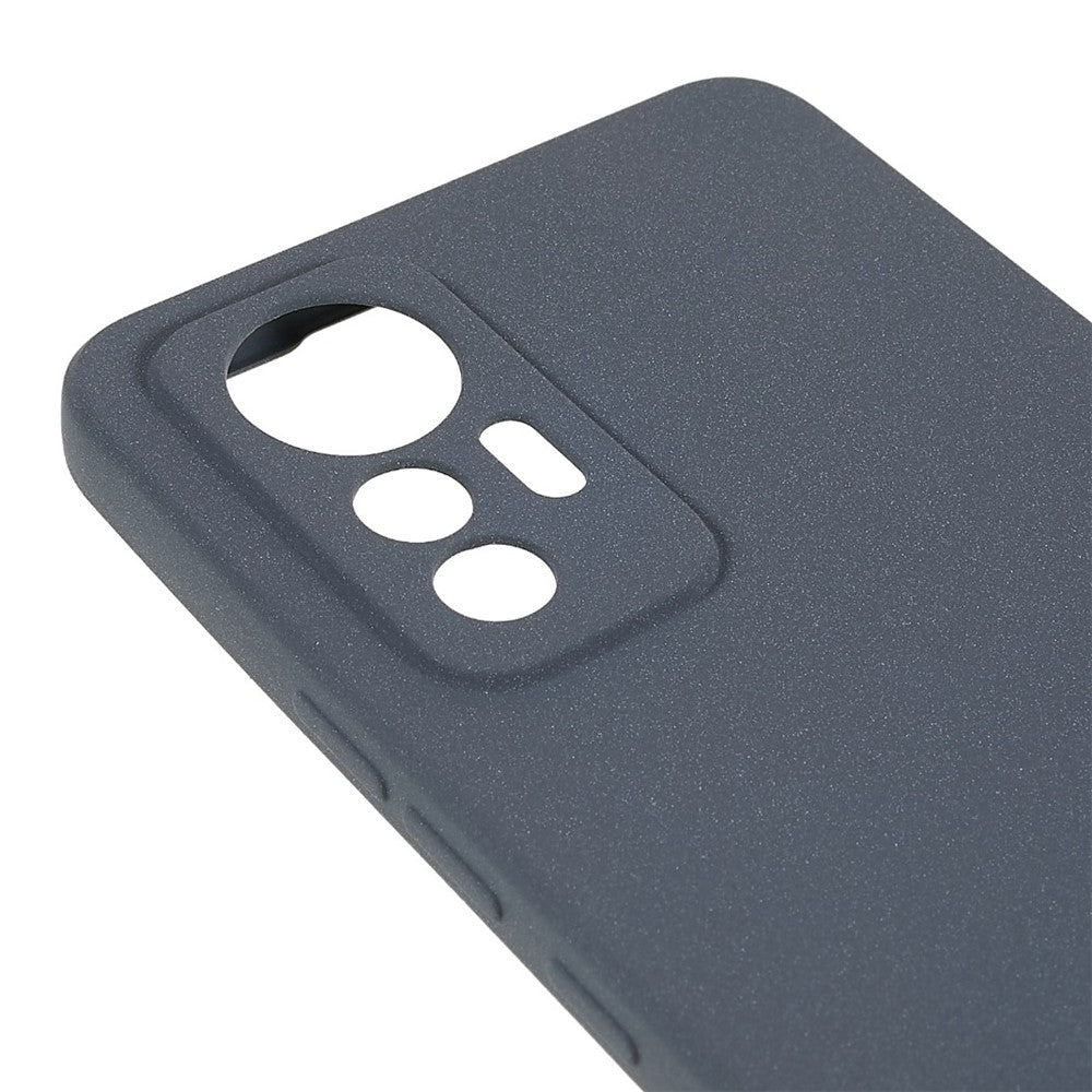 For Xiaomi 12 Lite 5G Double-Sided Matte Soft TPU Phone Cover Anti-fingerprint Anti-scratch Back Case