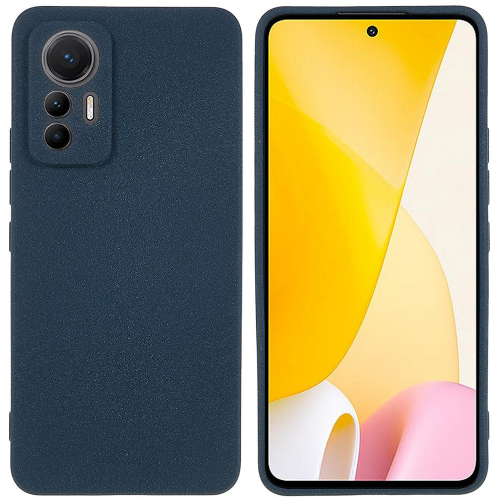 For Xiaomi 12 Lite 5G Double-Sided Matte Soft TPU Phone Cover Anti-fingerprint Anti-scratch Back Case