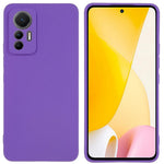 For Xiaomi 12 Lite 5G Double-Sided Matte Soft TPU Phone Cover Anti-fingerprint Anti-scratch Back Case