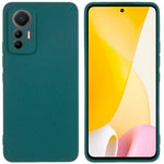 For Xiaomi 12 Lite 5G Double-Sided Matte Soft TPU Phone Cover Anti-fingerprint Anti-scratch Back Case