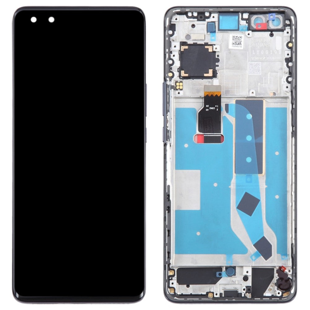 For Huawei nova 10 Pro 4G OEM Grade S LCD Screen and Digitizer Assembly + Frame (Without Logo)