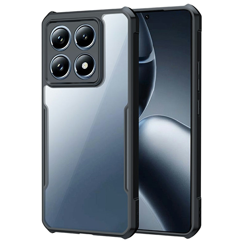 XUNDD For Xiaomi 14T Pro Case Drop-proof TPU + Acrylic Clear Back Phone Cover