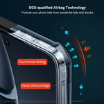XUNDD For Xiaomi 14T Pro Case Drop-proof TPU + Acrylic Clear Back Phone Cover