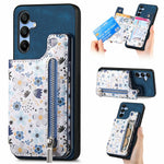 D10 For Samsung Galaxy A16 5G / A16 4G Case Pattern Kickstand Wallet Leather+TPU Phone Cover RFID Blocking