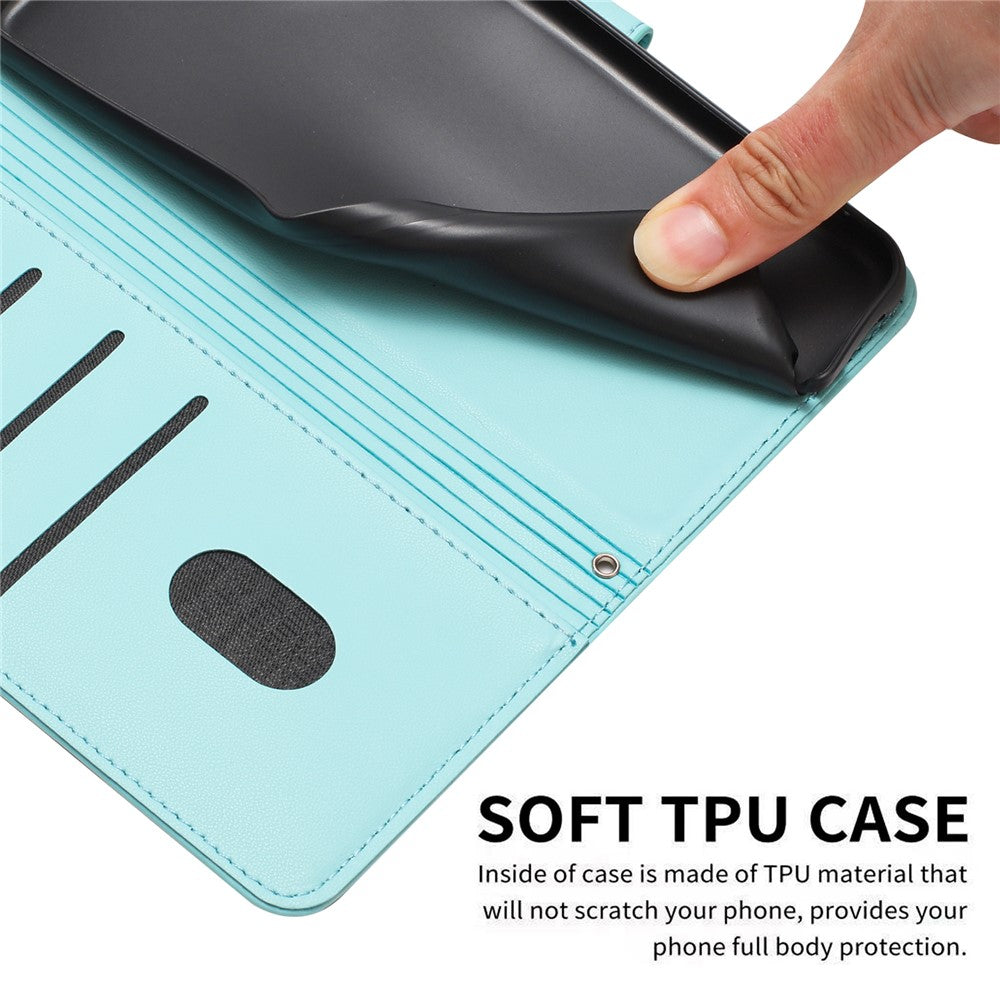 For Xiaomi 14T Pro Case with Strap Cats Imprint Leather Wallet Phone Cover