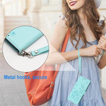 For Xiaomi 14T Pro Case with Strap Cats Imprint Leather Wallet Phone Cover
