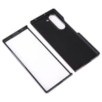 For Samsung Galaxy Z Fold5 5G Case Flower Leather+PC RFID Blocking Phone Cover Card Slots