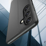 For Samsung Galaxy S24 FE Case View Window PU Leather Stand Cover