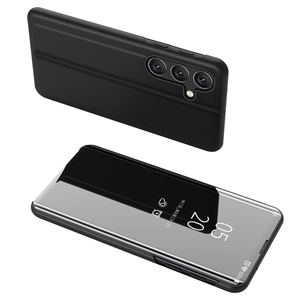 For Samsung Galaxy S24 FE Flip Leather Cover with Stand Full Body Protective Phone Case