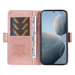 YIKATU YK-007 For Xiaomi 14T Case Side Buckle PU Leather Phone Cover Litchi Texture
