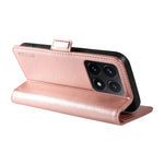 YIKATU YK-007 For Xiaomi 14T Case Side Buckle PU Leather Phone Cover Litchi Texture