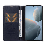 YIKATU YK-006 For Xiaomi 14T Case Wallet Litchi Grain Leather Phone Cover Magnetic Auto-Absorbed