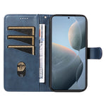 For Xiaomi 14T Case Flip Wallet T-Shape Lines Leather Phone Cover
