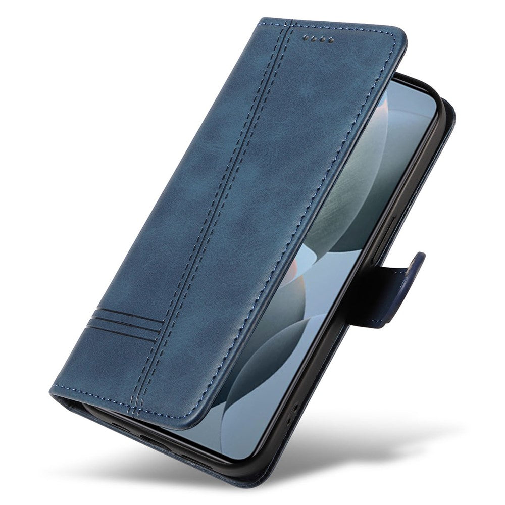 For Xiaomi 14T Case Flip Wallet T-Shape Lines Leather Phone Cover
