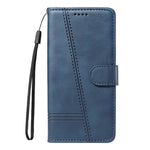 For Xiaomi 14T Case Flip Wallet T-Shape Lines Leather Phone Cover