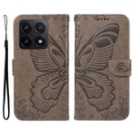 For Xiaomi 14T Case Butterfly Pattern Leather Wallet Flip Phone Cover