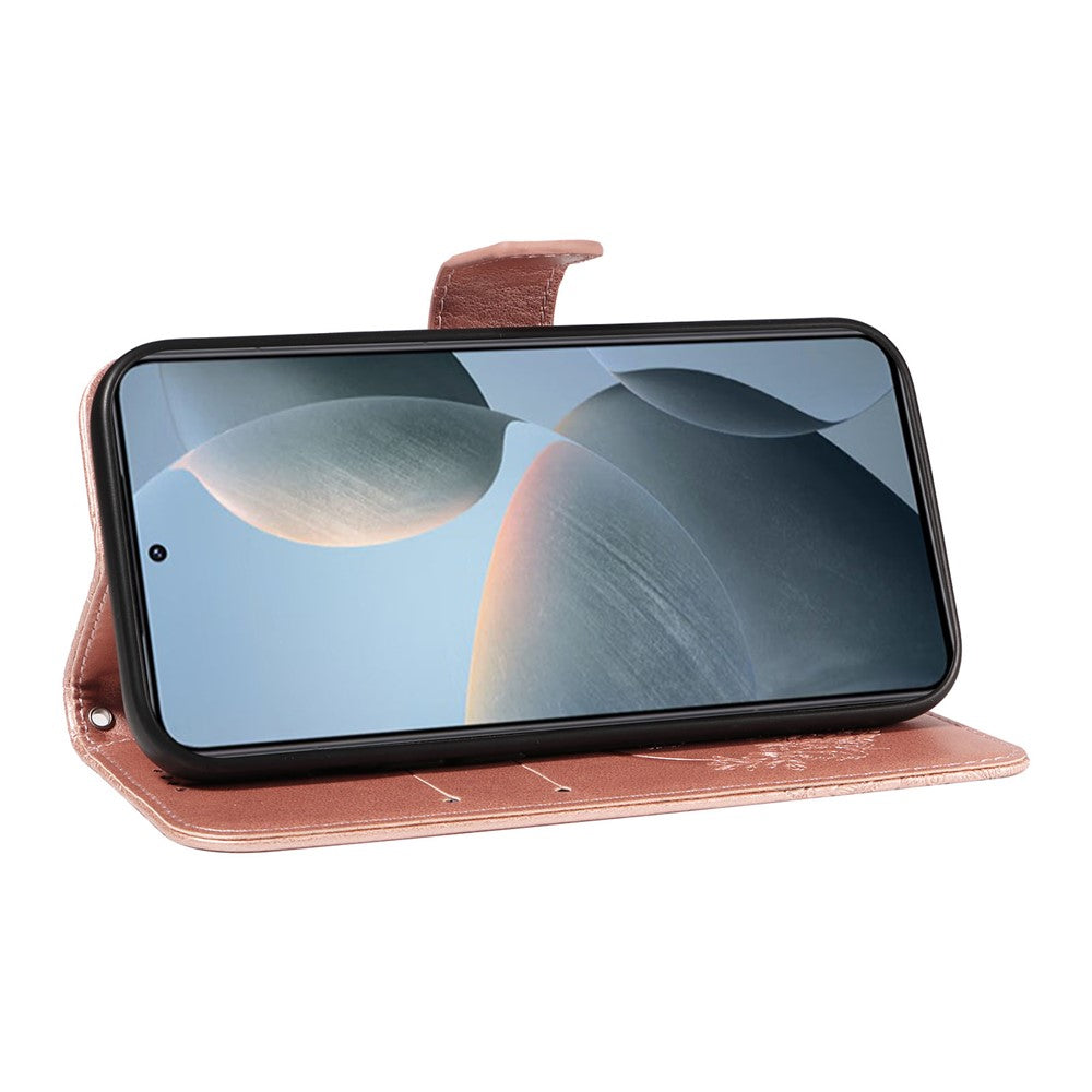 For Xiaomi 14T Case Butterfly Pattern Leather Wallet Flip Phone Cover