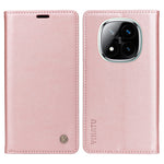 YIKATU YK-001 For Xiaomi Redmi Note 14 Pro+ 5G / Note 14 Pro 5G / Poco X7 5G Case Stand Leather Phone Cover Strong Magnetic Closure
