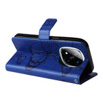 For Xiaomi Redmi Note 14 Pro+ 5G / Note 14 Pro 5G / Poco X7 5G Wallet Case Floral Butterfly Imprinted Leather Phone Cover Stand