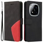 For Xiaomi Redmi Note 14 Pro+ 5G / Note 14 Pro 5G / Poco X7 5G Leather Case Wallet Stand Color Splicing Phone Cover