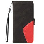 For Xiaomi Redmi Note 14 Pro+ 5G / Note 14 Pro 5G / Poco X7 5G Leather Case Wallet Stand Color Splicing Phone Cover