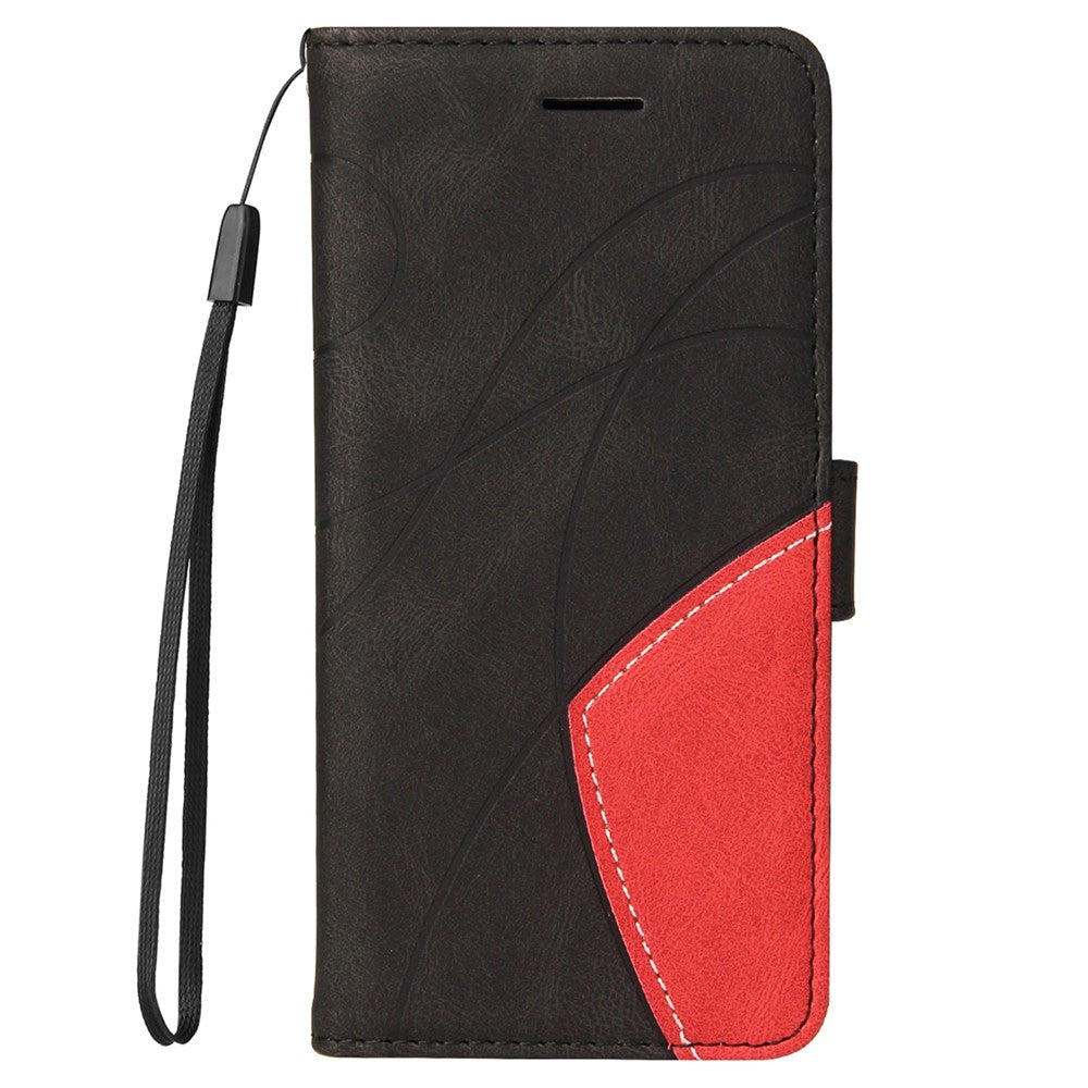 For Xiaomi Redmi Note 14 Pro+ 5G / Note 14 Pro 5G / Poco X7 5G Leather Case Wallet Stand Color Splicing Phone Cover