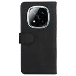 For Xiaomi Redmi Note 14 Pro+ 5G / Note 14 Pro 5G / Poco X7 5G Leather Case Wallet Stand Color Splicing Phone Cover
