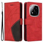 For Xiaomi Redmi Note 14 Pro+ 5G / Note 14 Pro 5G / Poco X7 5G Leather Case Wallet Stand Color Splicing Phone Cover