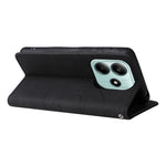 For Xiaomi Redmi Note 14 5G Leather Case Wallet Stand Color Splicing Phone Cover
