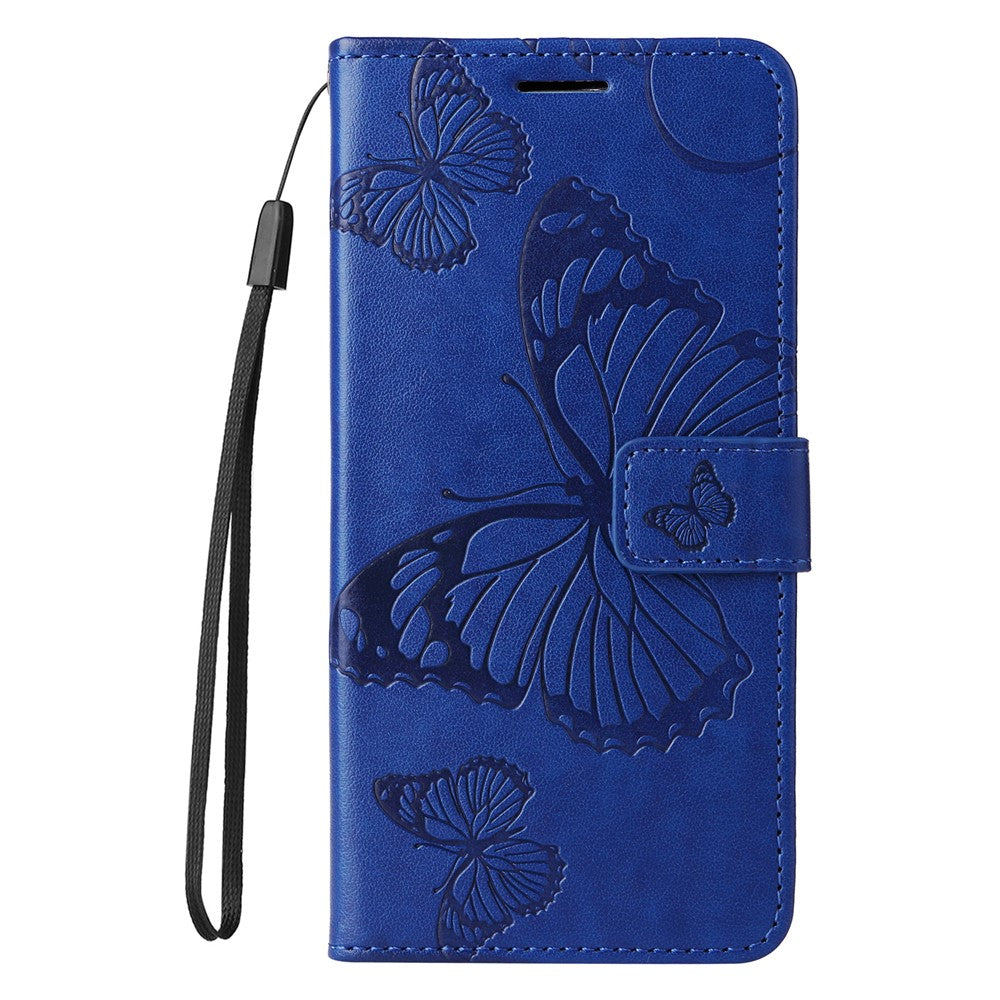 For Xiaomi Redmi Note 14 5G Wallet Case Floral Butterfly Imprinted Leather Phone Cover Stand