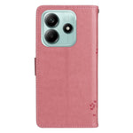For Xiaomi Redmi Note 14 5G Phone Case with Stand Cat Tree Pattern Leather Wallet Mobile Cover