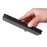 For Samsung Galaxy S25 Case Carbon Fiber Texture Drop-Proof PU Leather Phone Cover