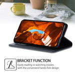 OnePlus Nord CE4 Lite 5G / Oppo K12x 5G (Kina) fodral med korthållare, läder och kohudstruktur