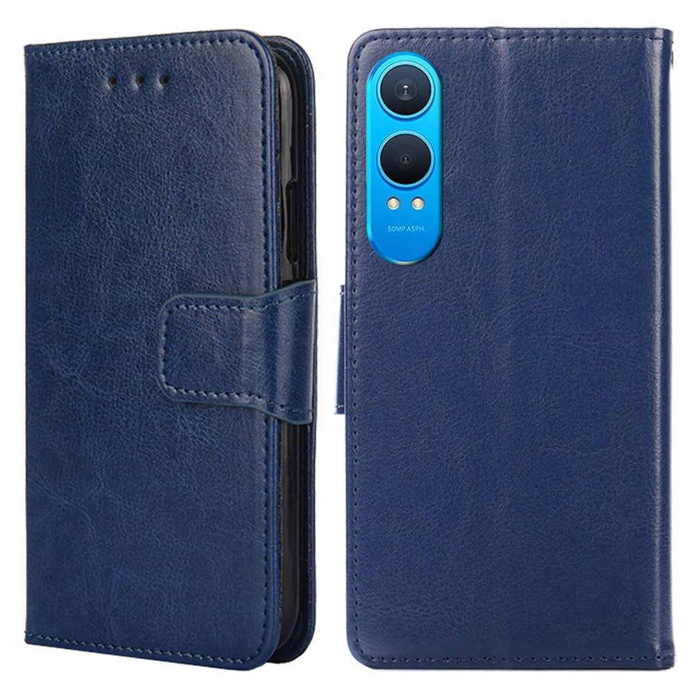 OnePlus Nord CE4 Lite 5G / Oppo K12x 5G (Kina) pungcover i PU-læder + TPU, foldbart cover med støttefod