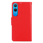 OnePlus Nord CE4 Lite 5G / Oppo K12x 5G (Kina) pungcover i PU-læder + TPU, foldbart cover med støttefod