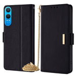 OnePlus Nord CE4 Lite 5G / Oppo K12x 5G (Kina) etui i PU-læder med tegnebogsfunktion, stativ og skulderrem