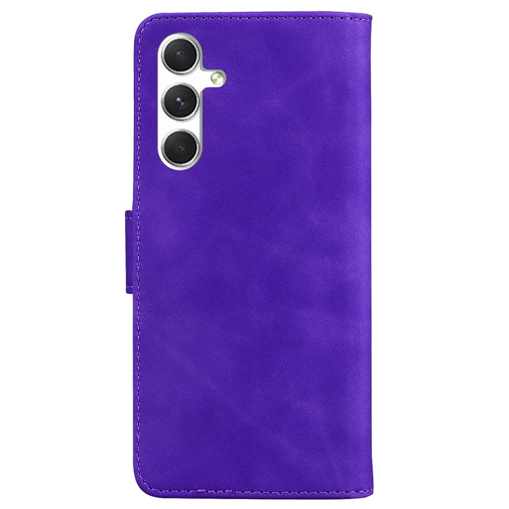 For Samsung Galaxy S25+ Stand Case PU Leather Phone Cover Butterfly Printed