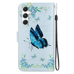 For Samsung Galaxy S25 Wallet Phone Case Anti-Drop Leather Flip Cover Pattern Printing