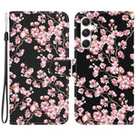 For Samsung Galaxy S25 Wallet Phone Case Anti-Drop Leather Flip Cover Pattern Printing