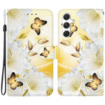 For Samsung Galaxy S25 Wallet Phone Case Anti-Drop Leather Flip Cover Pattern Printing