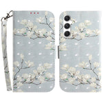 For Samsung Galaxy S25 Case Pattern Printing Leather Wallet Phone Cover