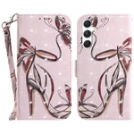 For Samsung Galaxy S25 Case Pattern Printing Leather Wallet Phone Cover