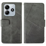 IDEWEI For Xiaomi Redmi Note 14 5G Case Leather Wallet Phone Cover Stand Calf Texture