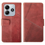IDEWEI For Xiaomi Redmi Note 14 5G Case Leather Wallet Phone Cover Stand Calf Texture