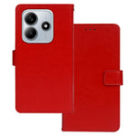 IDEWEI for Xiaomi Redmi Note 14 5G Case Card Slots Holder Leather Phone Cover Crazy Horse Texture